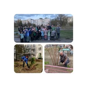 Месячник чистоты в микрорайоне 22 состоялся